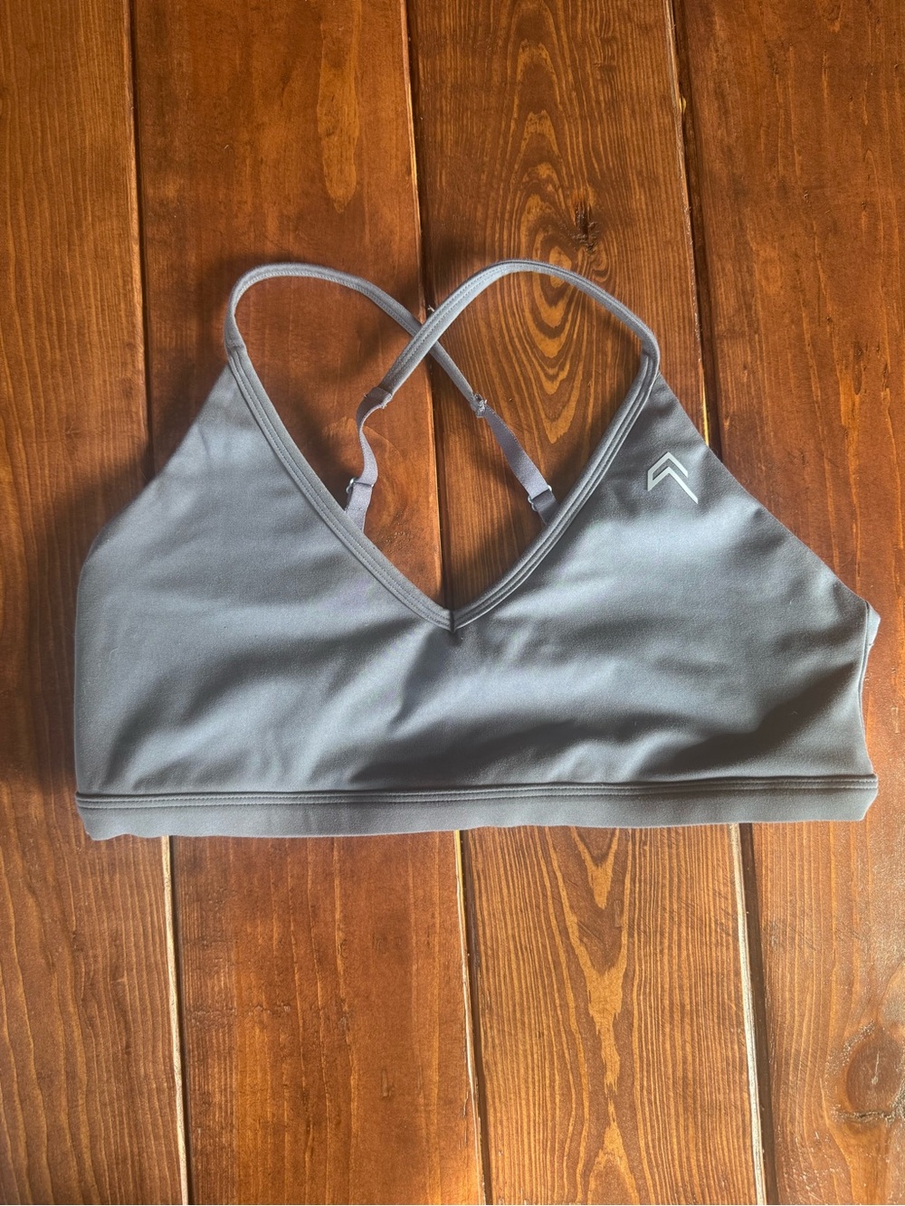 Oner Active Timeless Strappy Bralette Slate Blue Size XL Sports Bra